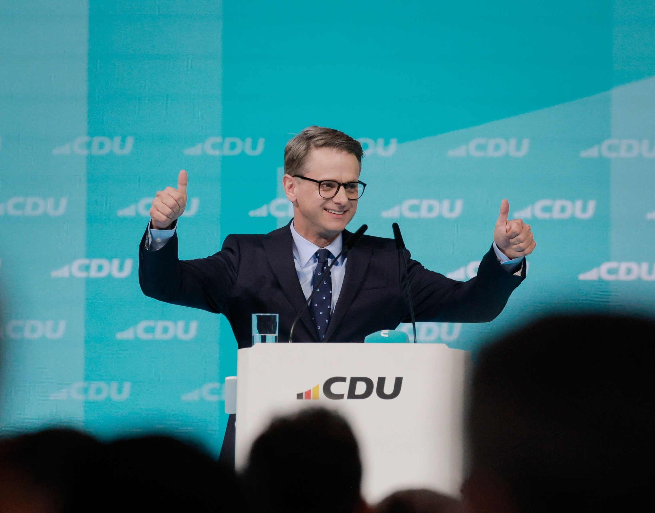 CDU-Generalsekretär Carsten Linnemann beim 37. CDU-Parteitag