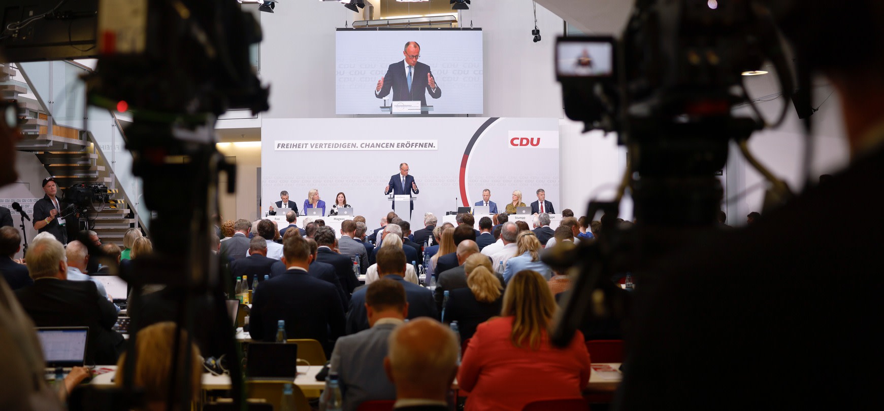 CDU-Bundesausschuss 2023: Freiheit Verteidigen - Chancen eröffnen