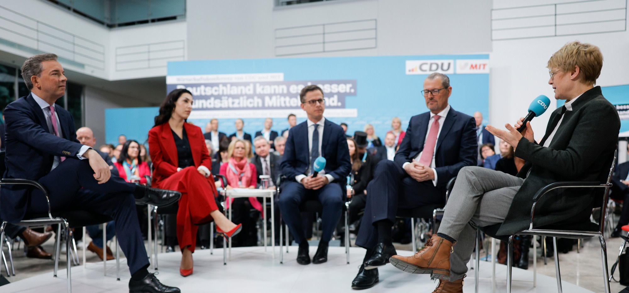 Wirtschaftskonferenz von CDU und MIT